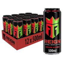 Kit 12Und Energético Alta Performance Reign Melon Hdz 473Ml
