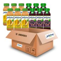 Kit 12Und Suco De Uva E Maçã / Maracujá Natural One 300Ml