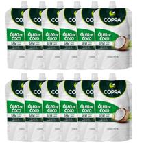 Kit 12uni Óleo de Coco (sem sabor) 100ml Pouch - Copra