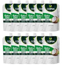 Kit 12uni Óleo de Coco (sem sabor) 100ml Pouch - Copra