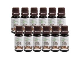 Kit 12uni óleos vegetal sucupiras amazon leve 20ml