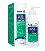 Kit 12x ATACADO Andiralux Cr Hid Para Pele Diabético 300ml B - UberPharma