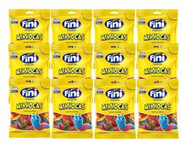 Kit 12x Bala Fini Gelatina Minhoca Brilho 90g - Cimed Kit 12x Bala Fini Gelatina Minhoca Brilho 90g - Cimed