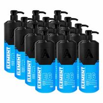 Kit 12x Creme Pós Barba Element E6 350ml Alfa Look's