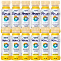 Kit 12x Impact Banana - 200ml cada - Nestle Kit 12x Impact Banana - 200ml cada - Nestle