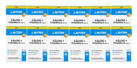 Kit 12x Lavitan Cálcio Vitamina D 1000ui 60 C/Comp - Cimed