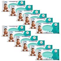 Kit 12x Lenços Umedecidos Personalidade Baby Plus C/100 Toalhinhas