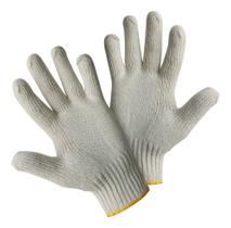 Kit 12x Luvas Segurança Tricotada Em Algodão Sem Pigmento