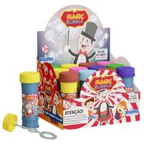 Kit 12x Tubos 50ml Bolha de Sabão Magic Bubble Brasilfex