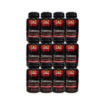 Kit 12x Vitamina Cafeína 200mg 60 Cápsulas - CHAMEL