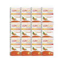 Kit 12x Vitamina Curcuma maxima 60 cps - HERBAMED