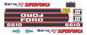 Kit 13 Adesivos Compatível Ford 6610 Série 30 Kit 13 Adesivos Compatível Ford 6610 Série 30