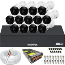 Kit 13 Câmeras Intelbras Multi Hd 1120b Dvr 16 Canais Kit 13 Câmeras Intelbras Multi Hd 1120b Dvr 16 Canais