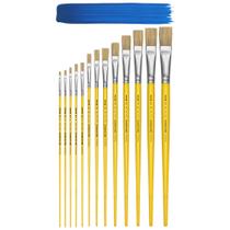 Kit 13 Pincéis Chato Linha 815 Tigre Kit 13 Pincéis Chato Linha 815 Tigre