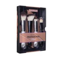 Kit 13 Pincéis Profissional Macrilan Kabuki Maquiagem