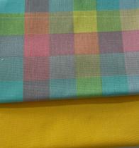 Kit 130 - 2 peças de tecido 100% algodão - cada peça mede 20 cm x 150 cm