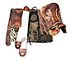 KIT 13x peças SELA Marreca Arreio CAVALO Laço Comprido KIT 13x peças SELA Marreca Arreio CAVALO Laço Comprido