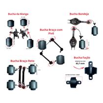 Kit 14 Buchas Suspensão Traseira Ix35, Sportage 2010/2019