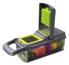 Kit 14 em 1 Fatiador de Legumes Cortador de Frutas Prático Manual