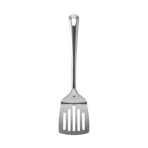 Kit 14 Espatulas Vazadas De Fritura Pequena Media 26,5cm Aco Inox Premium Kit 14 Espatulas Vazadas De Fritura Pequena Media 26,5cm Aco Inox Premium