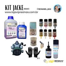 KIT 14 - Kit Iniciante Jack @resinando_jacke (Vip Resinas) KIT 14 - Kit Iniciante Jack @resinando_jacke (Vip Resinas)