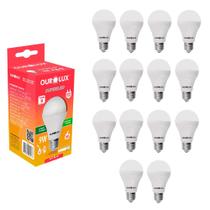 Kit 14 Lâmpada Led Bulbo 9w Branco Frio (6500k) - Ourolux