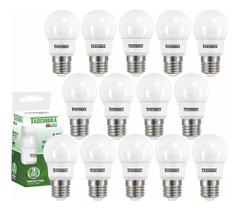 Kit 14 Lâmpada Led Tkl 30 4,9w E27 4000k Taschibra Abajur Kit 14 Lâmpada Led Tkl 30 4,9w E27 4000k Taschibra Abajur