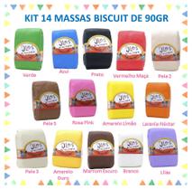 Kit 14 Massas De Biscuit - Jl Artesanato 90 Gramas