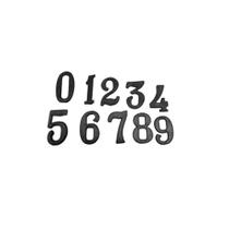 Kit 14 Número Residencial Plástico nº 8 Preto - Llinan