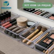 Kit 14 Organizadores - Tamanhos 8P, 4M, 2G