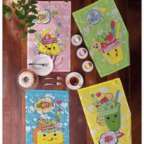 Kit 14 Panos Copa Estampado Atoalhado Teka Primore Algodão