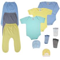 Kit 14 Peças Essencias Roupas de Bebê Conforto Diário Kit 14 Peças Essencias Roupas de Bebê Conforto Diário