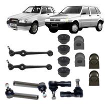 Kit 14 Peças Suspensão Dianteira Uno Mille 1995 A 2014 Kit 14 Peças Suspensão Dianteira Uno Mille 1995 A 2014