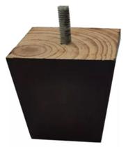 Kit 14 Pés Trapézio 9cm Madeira Mel E Tabaco Para Sofá Kit 14 Pés Trapézio 9cm Madeira Mel E Tabaco Para Sofá