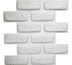 Kit 14 Placas Tijolinho Decoração Parede Revestimento Pvc