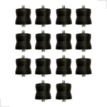 Kit 14 roletes berço parafuso para lancha jetski (7cmx6,2cm) Kit 14 roletes berço parafuso para lancha jetski (7cmx6,2cm)