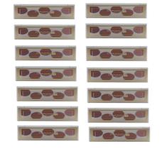 Kit 14 Sombra Quinteto Paleta Cor 02 5gr - Ramona Make Up