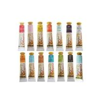 KIT 14 Tintas A Óleo Oil Colors Classic ACRILEX Bisnaga de 20 ml