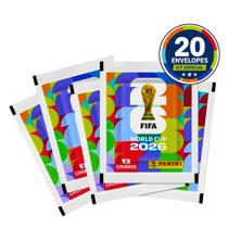 Kit 140 Figurinhas Da Copa Do Mundo 2026 Panini - 20 Envelopes Kit 140 Figurinhas Da Copa Do Mundo 2026 Panini - 20 Envelopes