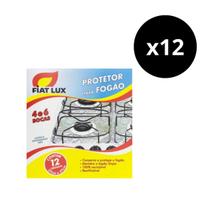 Kit 144 Folhas Forra Fogão 4 e 6 Bocas Fiat Lux Kit 144 Folhas Forra Fogão 4 e 6 Bocas Fiat Lux
