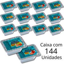 Kit 144 Unidades Geleia Sem Açucar Diet Sabor Morango e Goiaba Homemade Sachê Blister De 15g