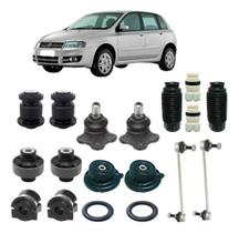 Kit 14pç Susp Dianteira Bucha Coxim Fiat Stilo 2003 A 2010