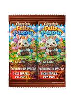 Kit 15 Adesivos de Páscoa para Barra de Chocolates Jesus Ressuscitou - Faça você mesmo Kit 15 Adesivos de Páscoa para Barra de Chocolates Jesus Ressuscitou - Faça você mesmo
