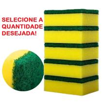 Kit 15 até 72 Un Esponja Multiuso Bucha EXATA Esponflora Dupla Face Lavar Louças Utensílios Kit 15 até 72 Un Esponja Multiuso Bucha EXATA Esponflora Dupla Face Lavar Louças Utensílios