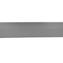 Kit 15 Barras Rodapé de PVC 7cmX15mmX2,40m 36m Cinza