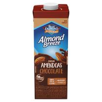 Kit 15 Bebida Vegetal de Amendoas Almond Breeze Chocolate 1L
