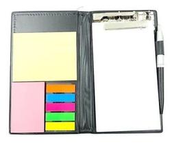 Kit 15 Bloco De Anotação material sintético Com Mini Lembretes Kit 15 Bloco De Anotação material sintético Com Mini Lembretes