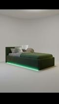 Kit 15 Cabeceira Modular Cama Box Retangular