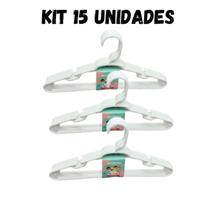 kit 15 Cabide Infantil Reforçado para Roupas kit 15 Cabide Infantil Reforçado para Roupas