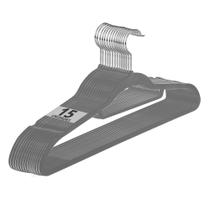 Kit 15 Cabides Aveludados Slim Roupas Cabideiro Organizador
